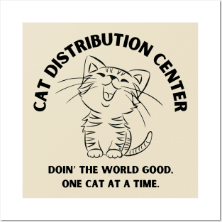 Cat Distribution Center Posters and Art